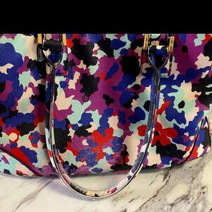 Tory Burch Floral Camo Purse